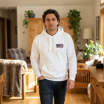 250th Anniversary Hoodie — Small Right-Chest Logo