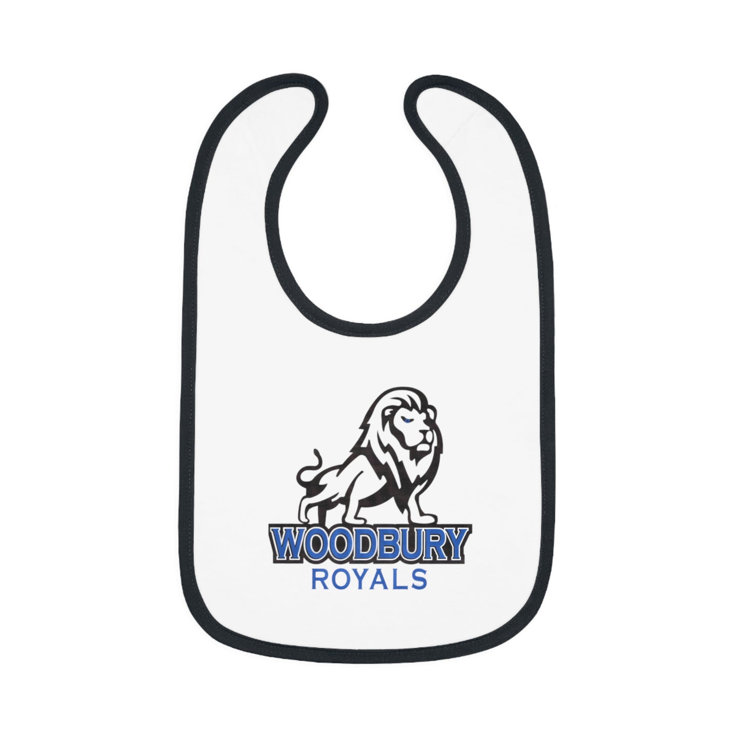 Woodbury Royals Baby Contrast Trim Jersey Bib