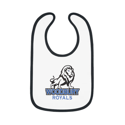 Woodbury Royals Baby Contrast Trim Jersey Bib