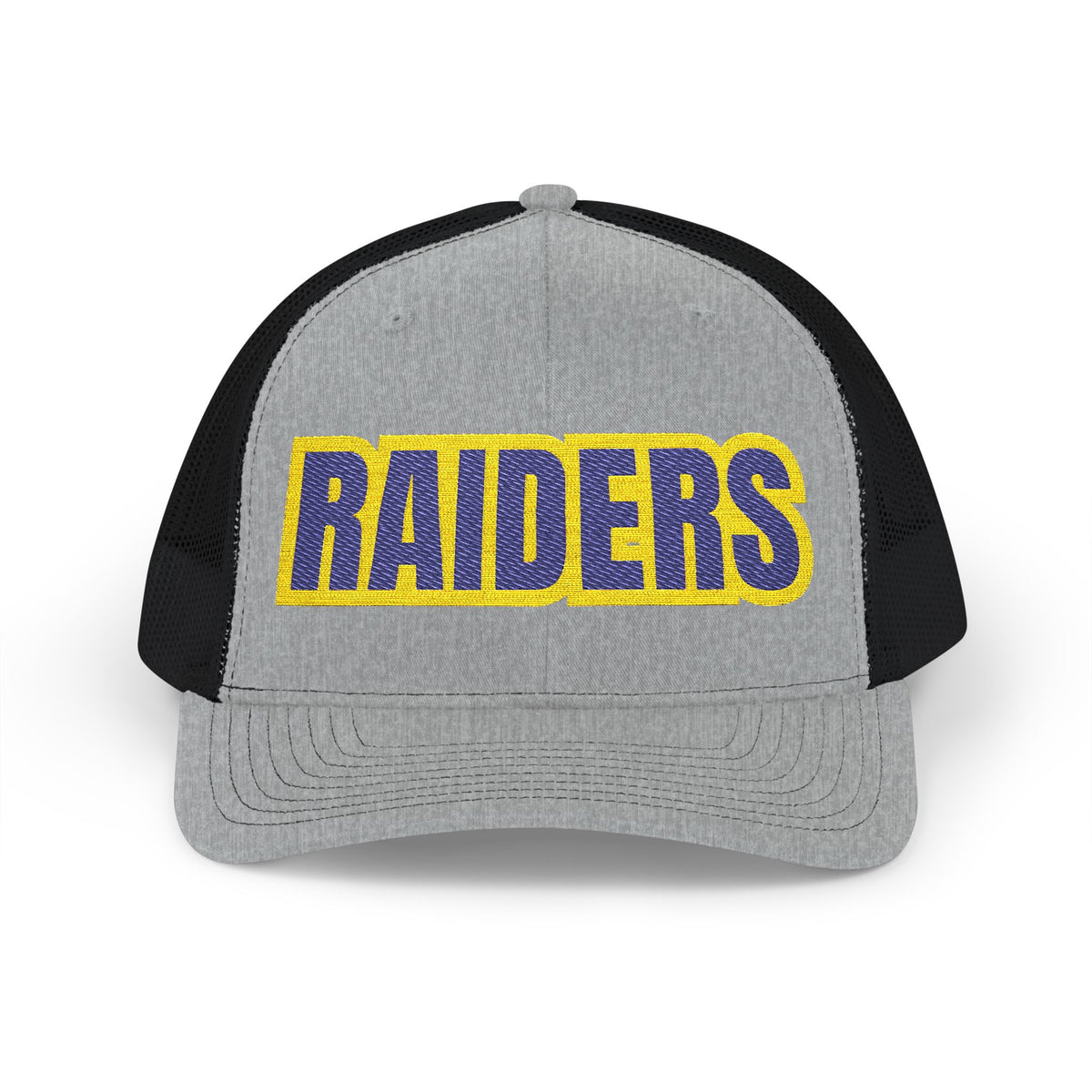 Cretin Derham Hall Raiders Trucker Cap – Black and White Snapback Hat