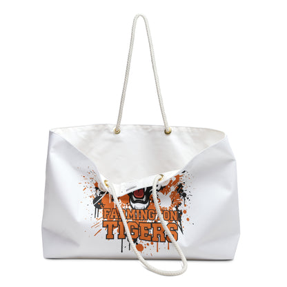 Farmington Tigers Splash Weekender Bag — Stylish Travel Tote for Adventurers