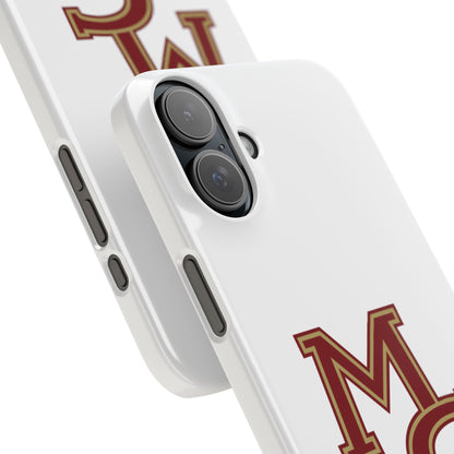 Maple Grove Crimson Slim Phone Case - Stylish Custom Cover for Daily Protection