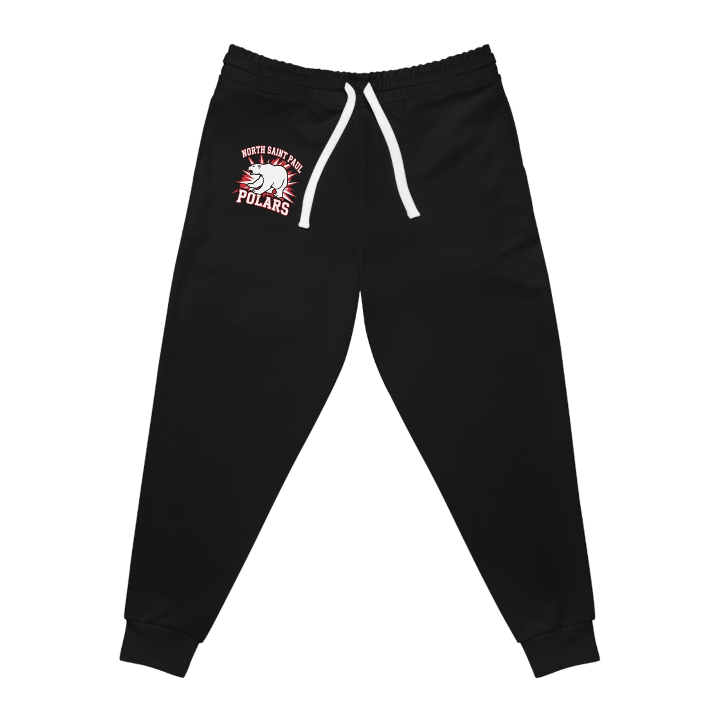 North Saint Paul Polars Black Athletic Joggers