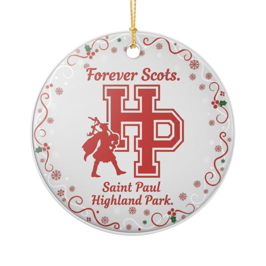 Saint Paul Highland Park "Forever Scots" Holiday Ornament