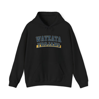 Wayzata Trojans Block Hoodie