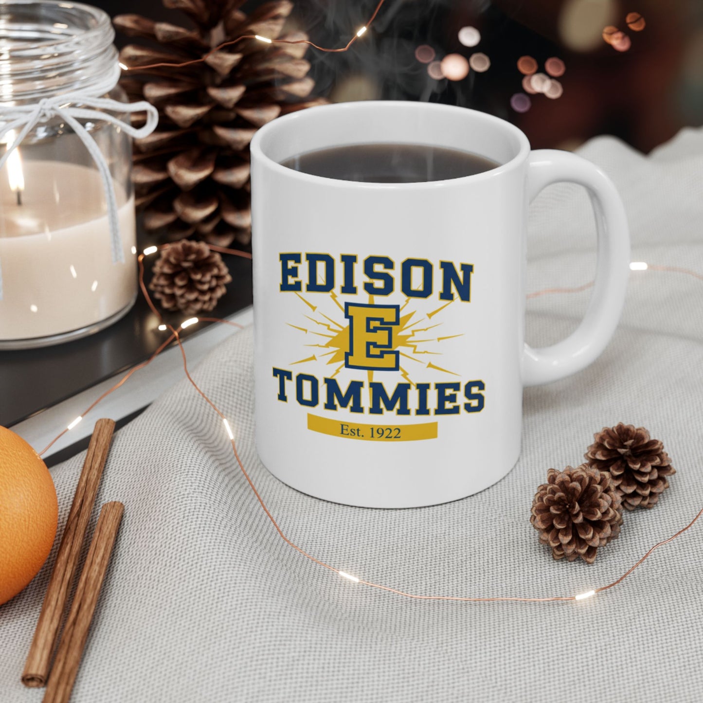 Minneapolis Edison Tommies Ceramic Mug – Perfect Gift for Coffee Lovers - 15 oz and 11 oz