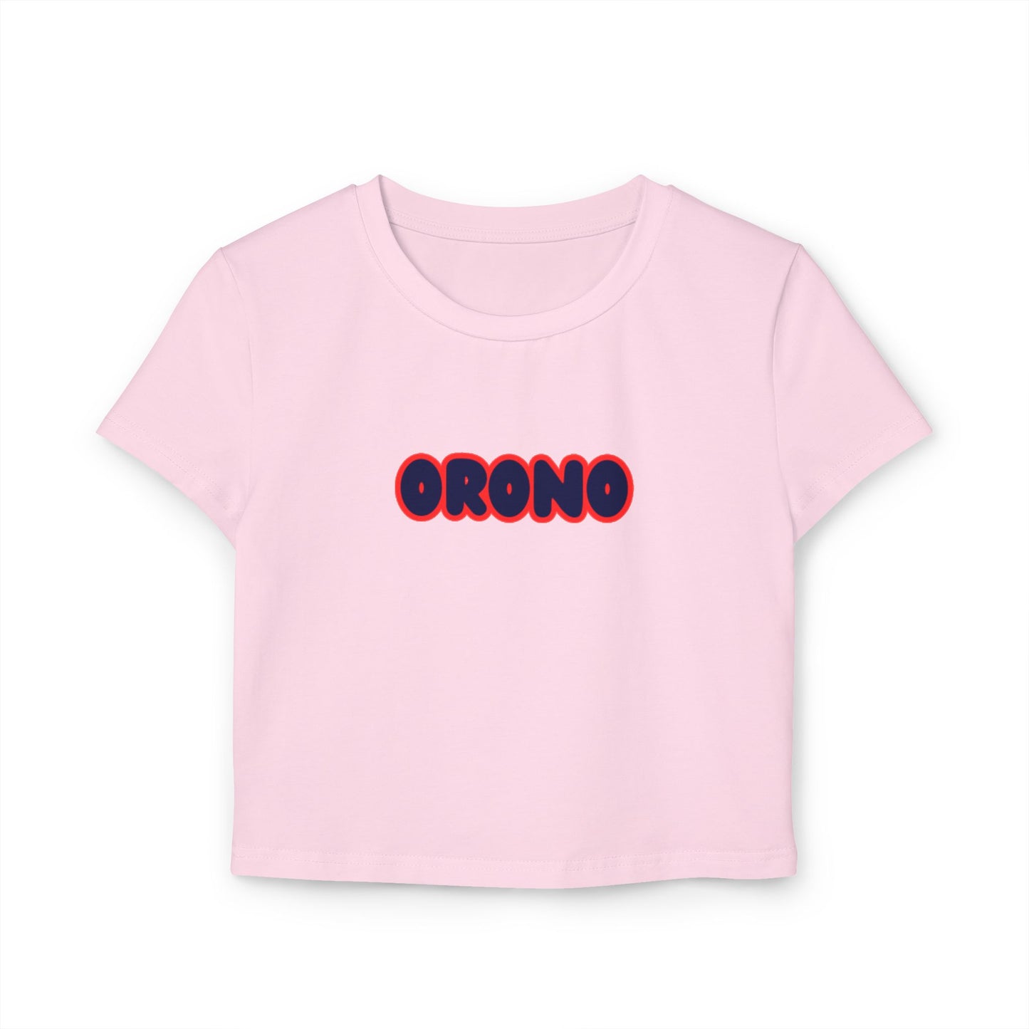 Orono Spartans Women’s Baby Tee - Retro Graphic Top for Casual Vibes