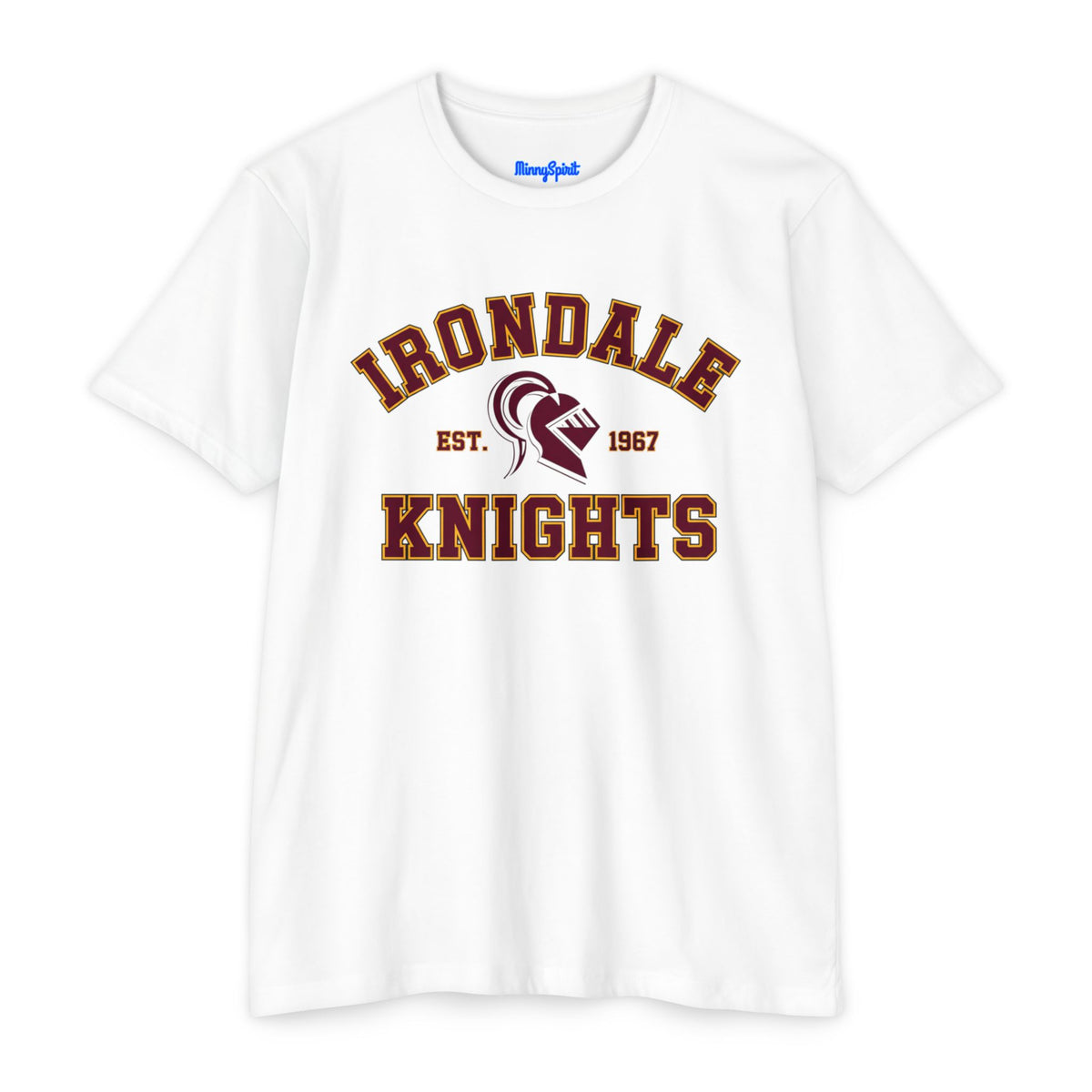 Irondale Knights T-Shirt — Vintage Collegiate Logo Tee