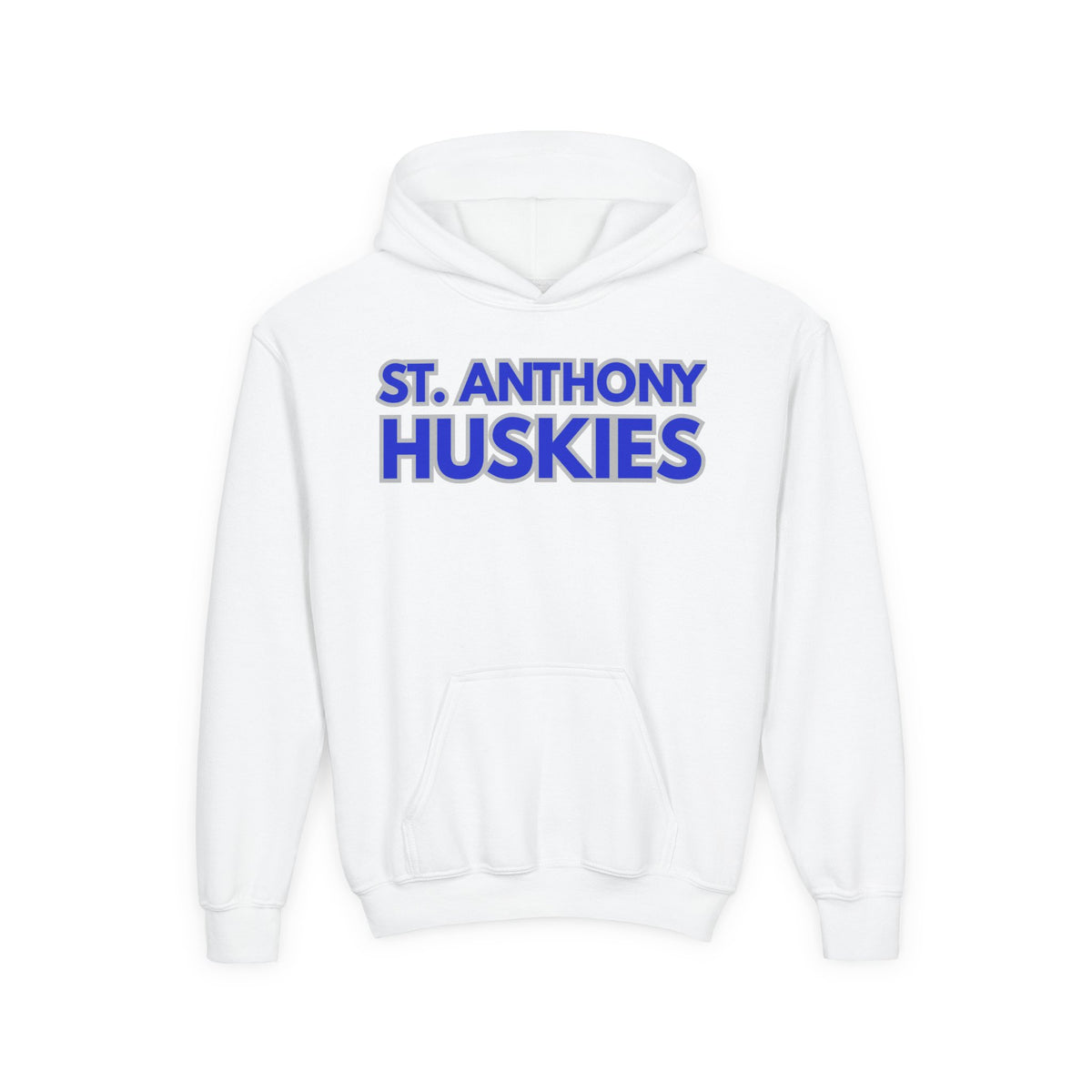 Youth Hoodie — Saint Anthony Huskies Mascot Pullover