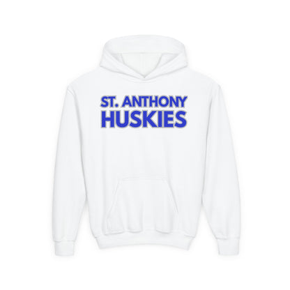 Youth Hoodie — Saint Anthony Huskies Mascot Pullover