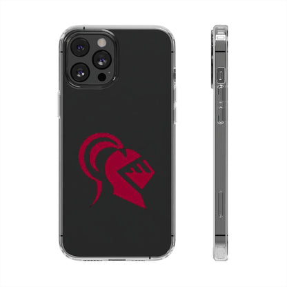 Irondale Knights Shield Clear Phone Case - Durable Protection with Bold Design