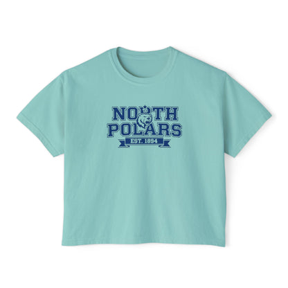 Minneapolis North Polars Women's Boxy Tee - Casual & Comfortable Style