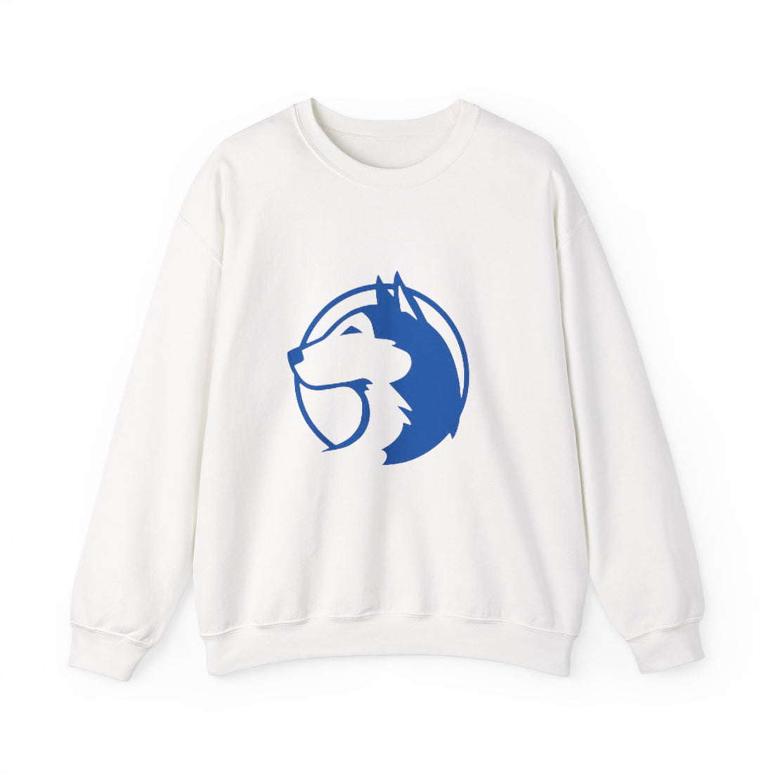 Saint Anthony Huskies Unisex Heavy Blend™ Crewneck Sweatshirt - Cozy Graphic Fashion