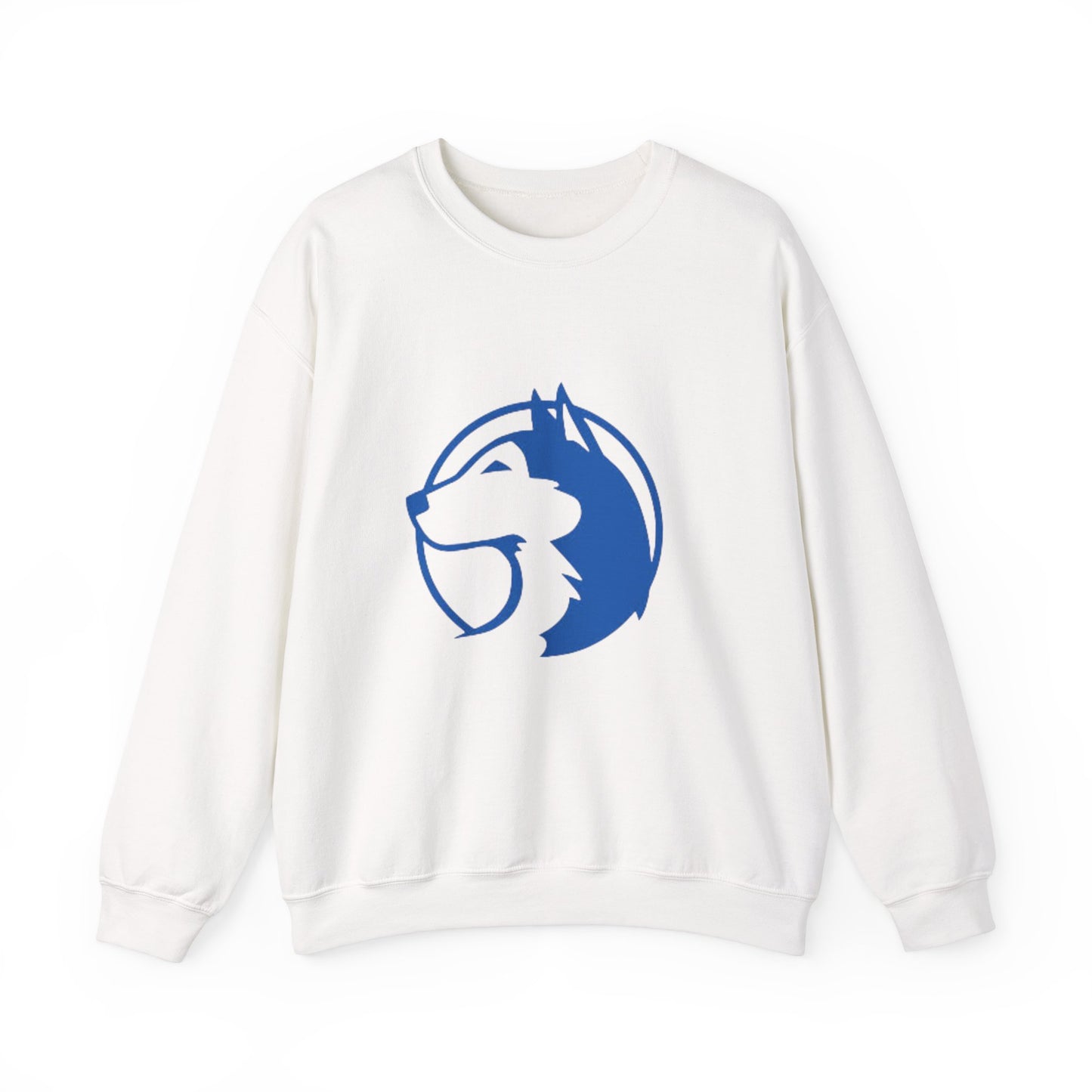Saint Anthony Huskies Unisex Heavy Blend™ Crewneck Sweatshirt - Cozy Graphic Fashion