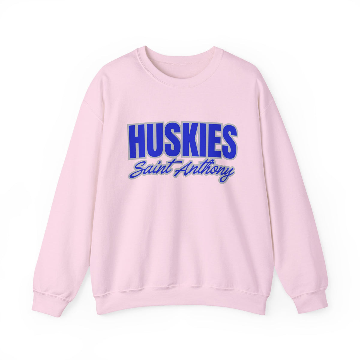 Saint Anthony Huskies Unisex Heavy Blend™ Crewneck Sweatshirt - Cozy Graphic Fashion