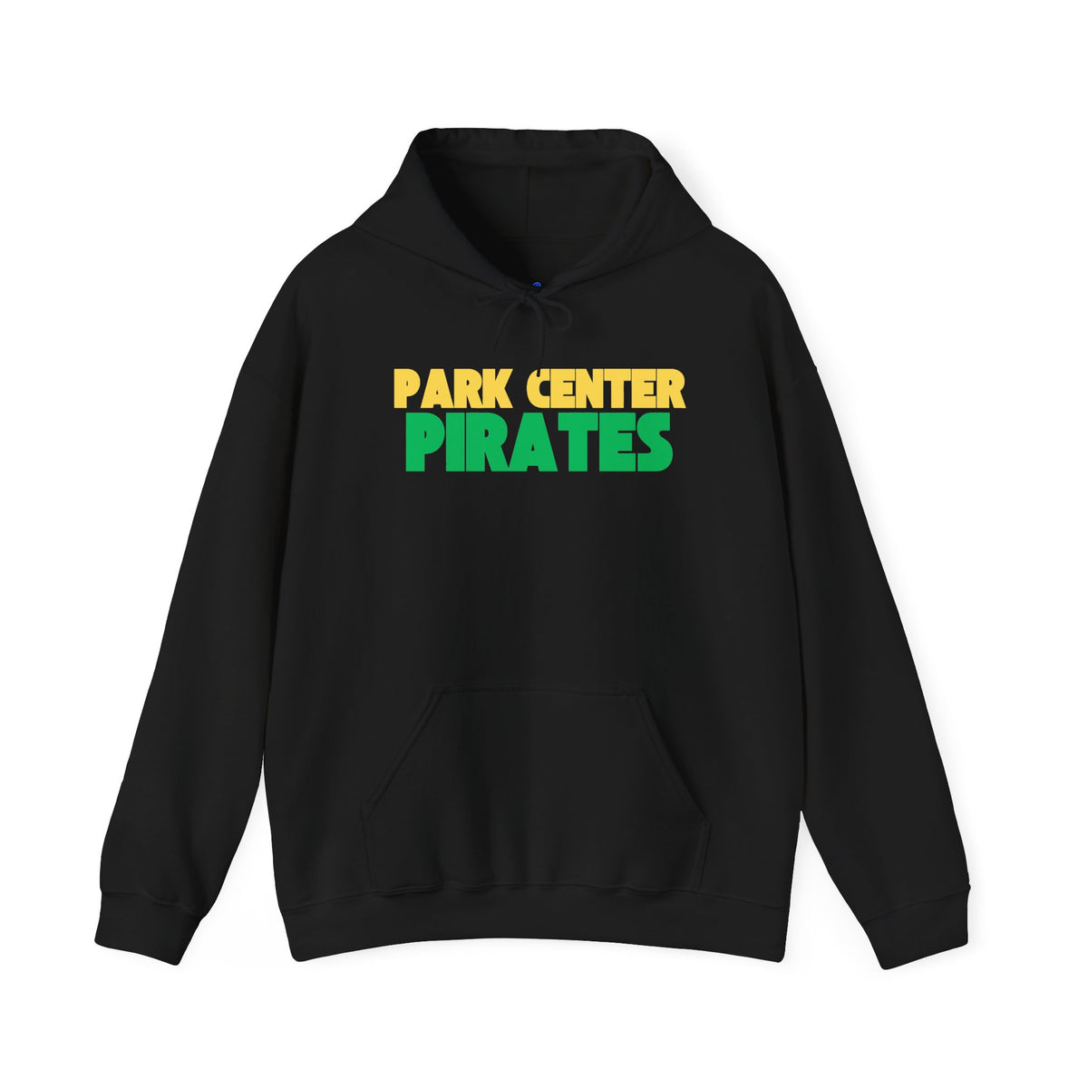 Park Center Pirates Hoodie — School Team Logo Pullover