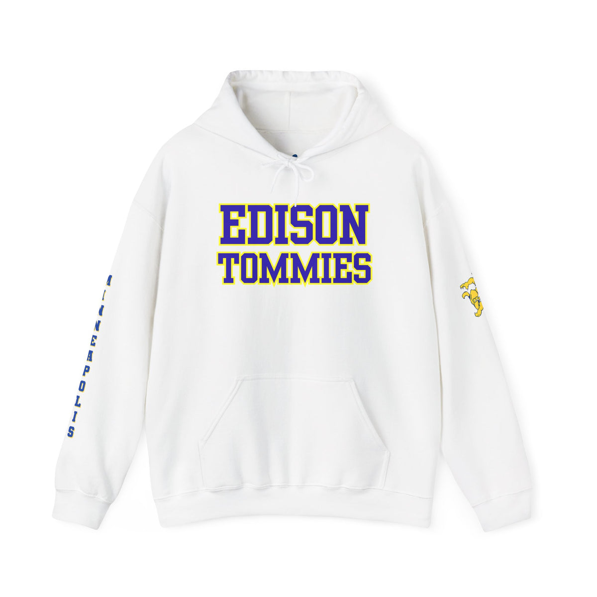 Minneapolis Edison Tommies Block Hoodie