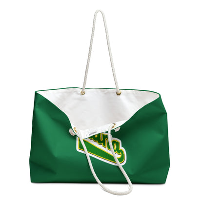 Edina Weekender Bag - Stylish Green Tote for Travel & Leisure