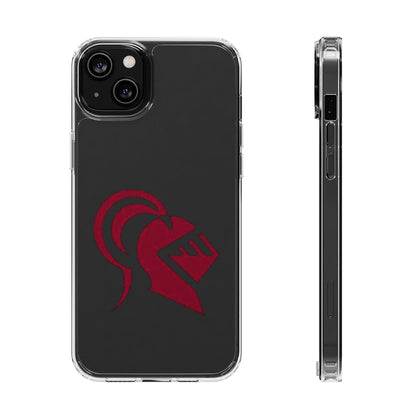 Irondale Knights Shield Clear Phone Case - Durable Protection with Bold Design