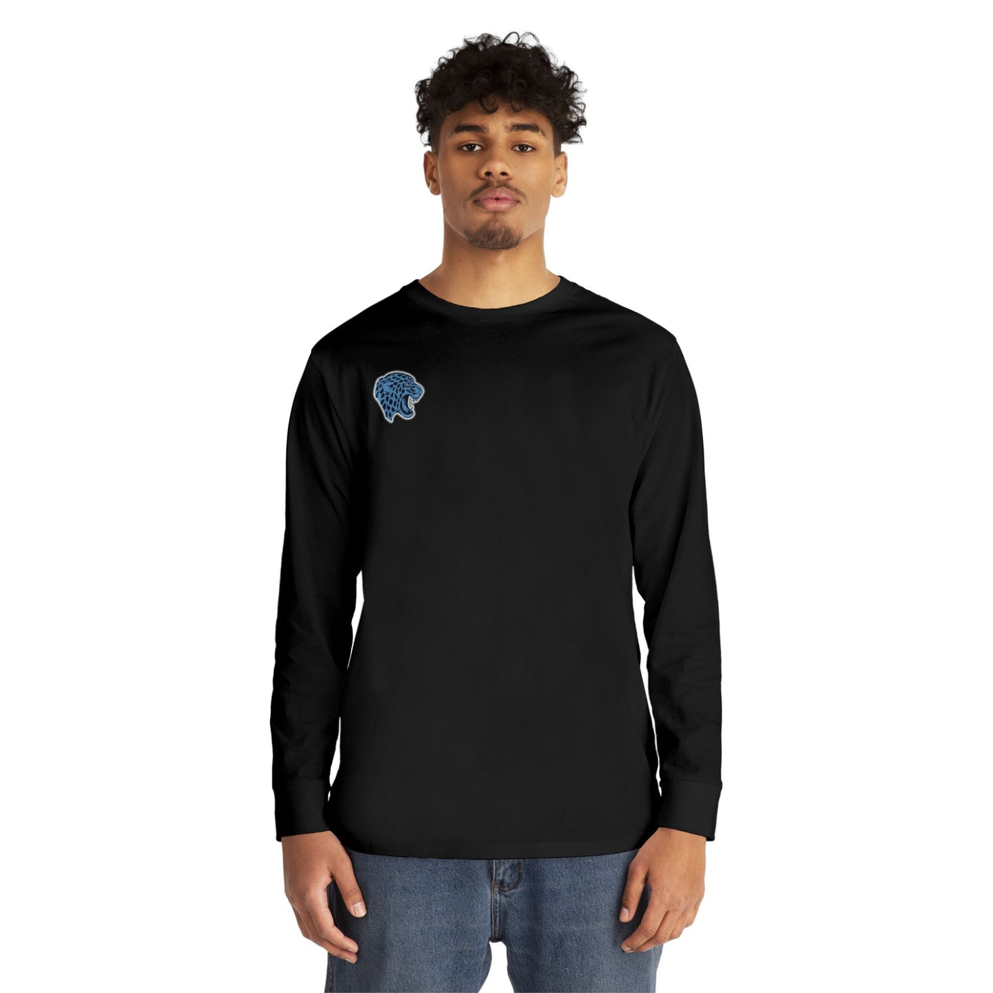 Bloomington Jefferson Jaguars Casual Long Sleeve Crewneck Tee - Perfect for Everyday Wear