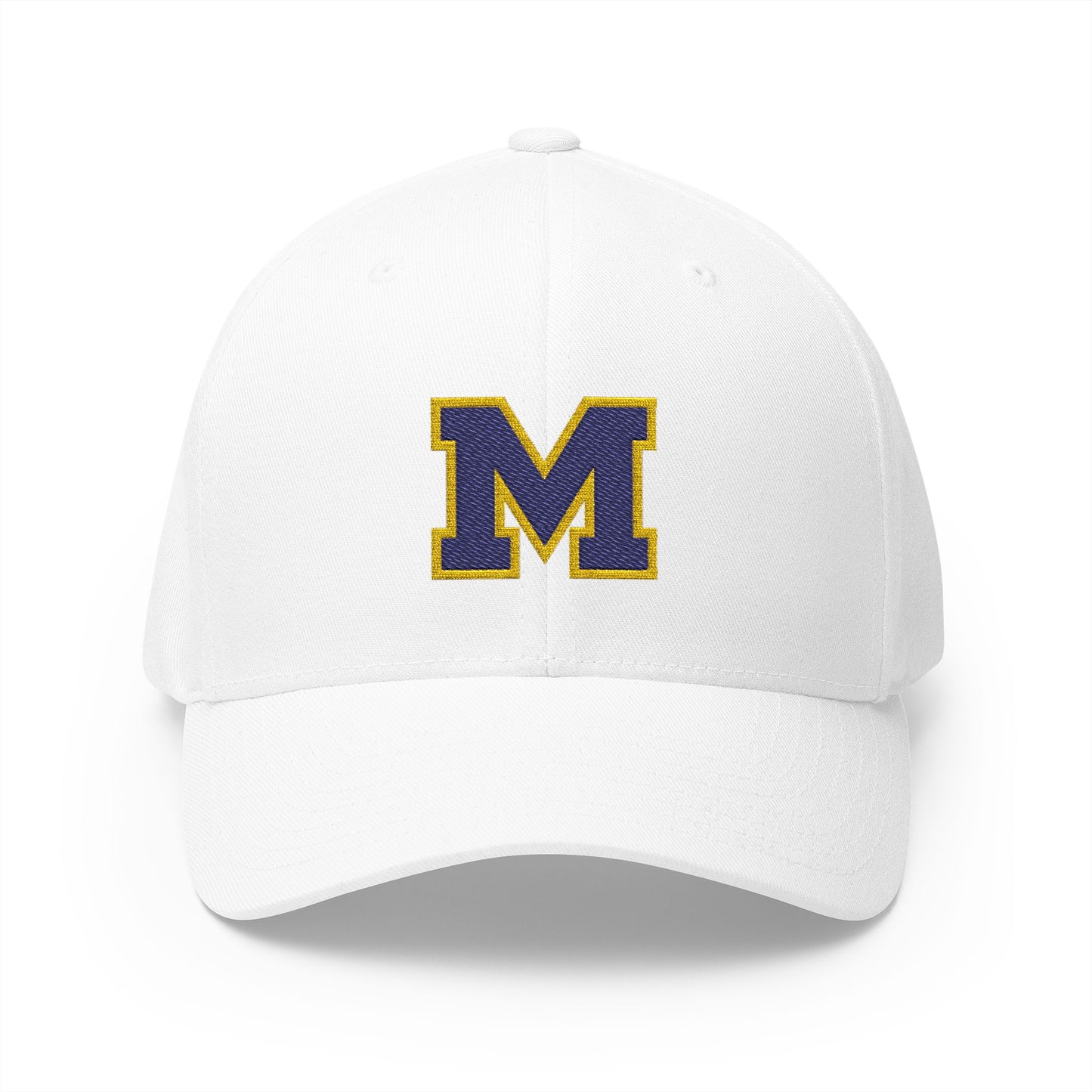 Mahtomedi Zephyrs "M" Embroidered Cap - Structured Baseball Hat