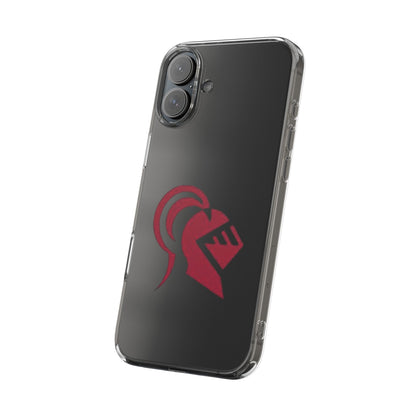 Irondale Knights Shield Clear Phone Case - Durable Protection with Bold Design