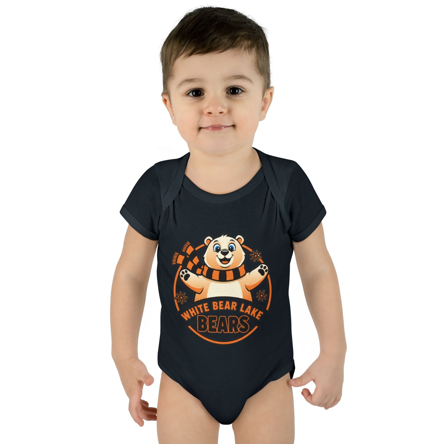White Bear Bears Onesie