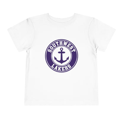 Minneapolis Southwest Lakers Toddler Tee - Cute Nautical Design for Little Fans
