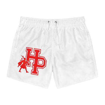 Saint Paul Highland Park Men's Stylish White Swim Trunks