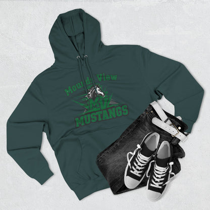 Mounds View Mustangs Three-Panel Fleece Hoodie