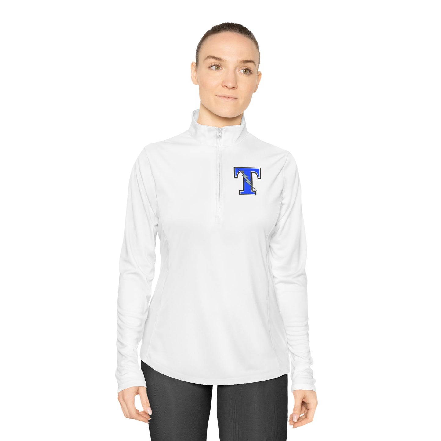 Tartan Titans Ladies Quarter-Zip Pullover - Stylish Athletic Layer for Comfort and Performance