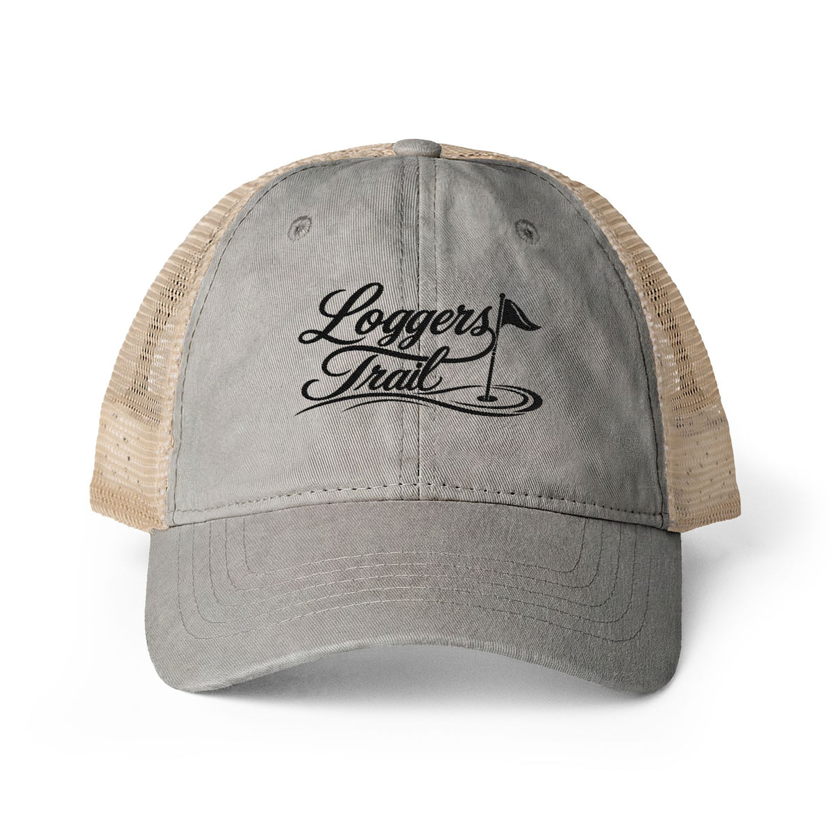 Women's Washed Mesh-Back Cap