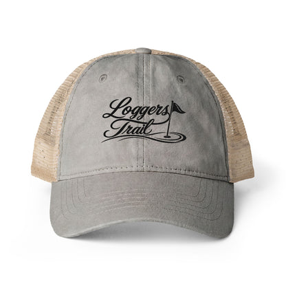 Women's Washed Mesh-Back Cap