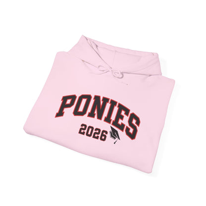 Stillwater Ponies Class of 2026 Block Hoodie
