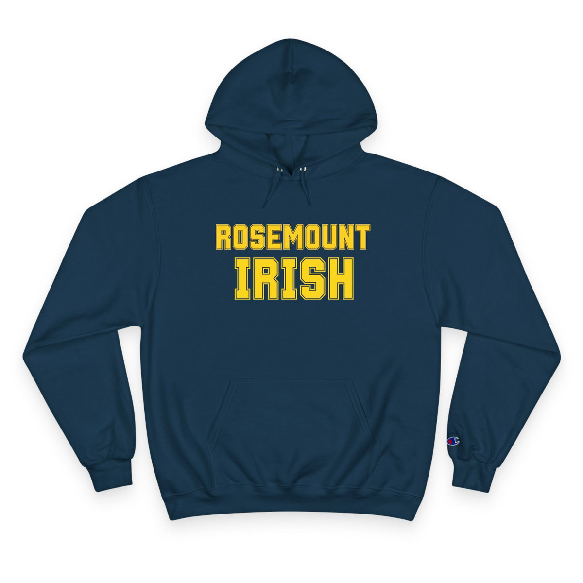 Rosemount Irish Navy with Gold Hoodie