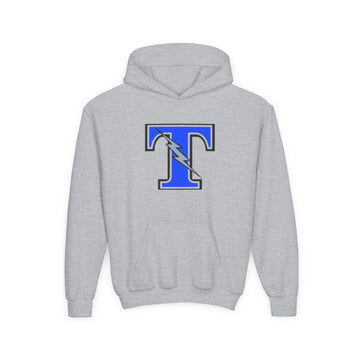 Tartan Titans Youth Heavy Blend Hooded Sweatshirt – Perfect for Team Spirit and Casual Wear