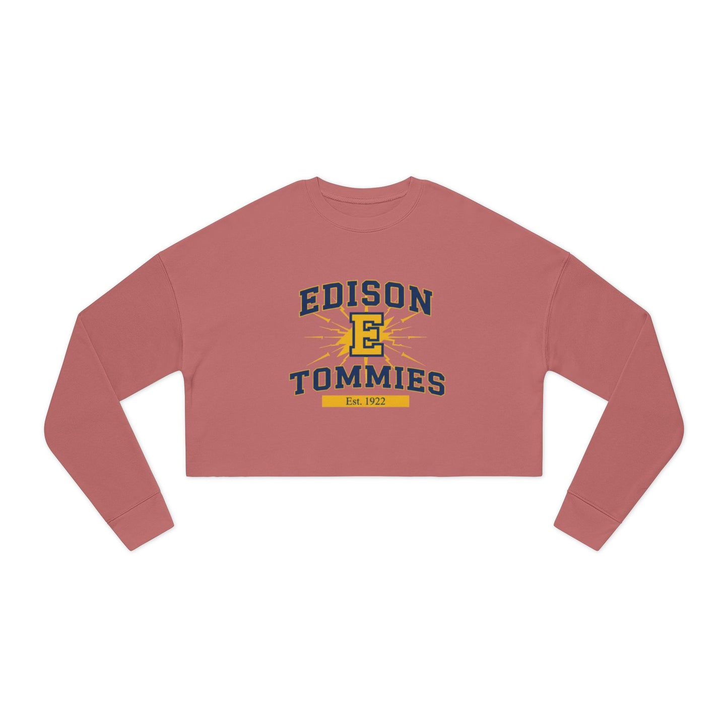Minneapolis Edison Tommies Cropped Sweatshirt for Women - Trendy & Fun
