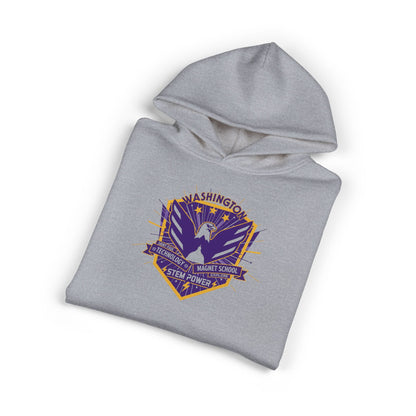 Saint Paul Washington Tech Eagles Hoodie — Vintage Collegiate School Spirit Pullover