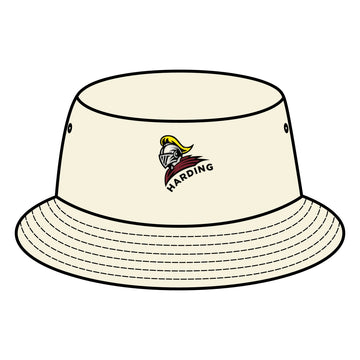 Harding Emblem Bucket Hat - Stylish Sun Protection for Casual Outings