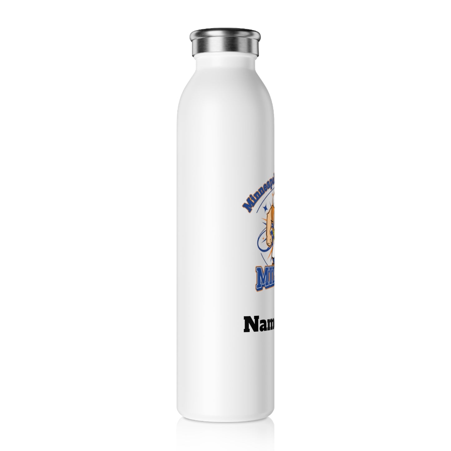Minneapolis Washburn Millers Slim Water Bottle —  Stainless Insulated Bottle