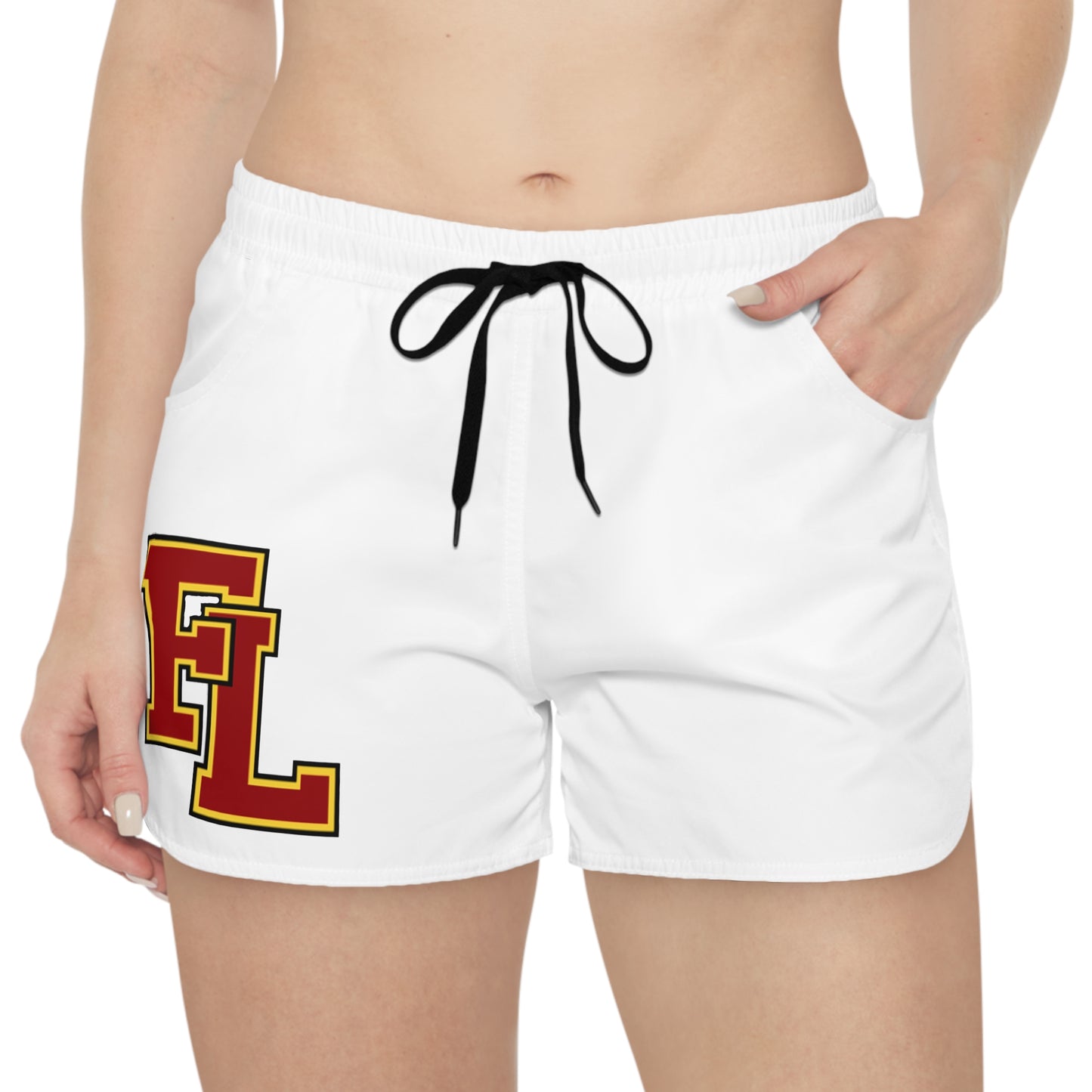 Forest Lake Rangers White Women's Casual Shorts