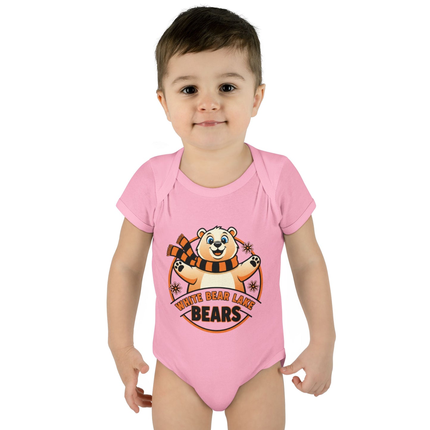 White Bear Bears Onesie