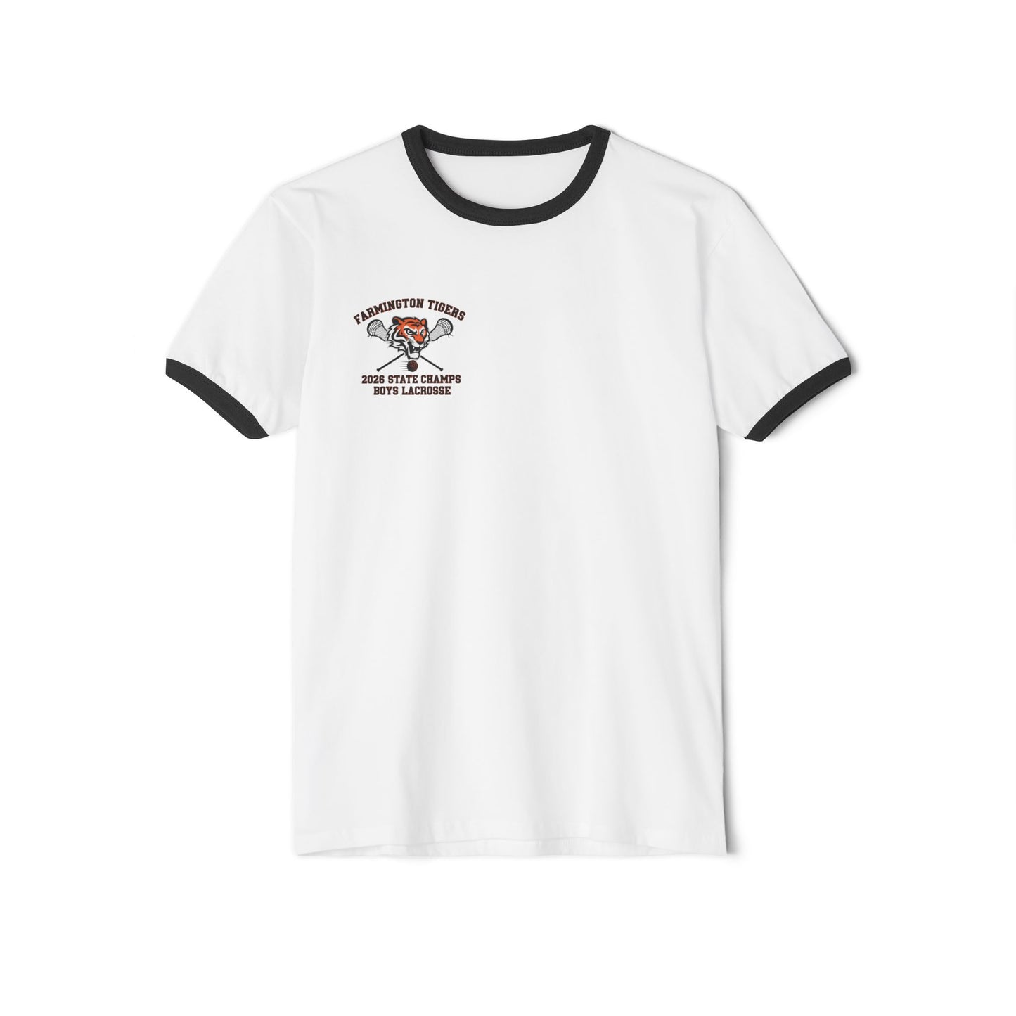 Farmington Tigers Vintage Ringer T-Shirt — State Champs 2026