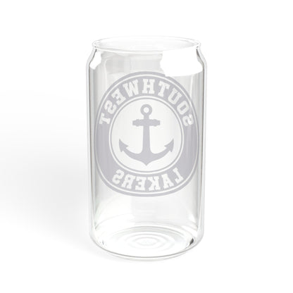 Minneapolis Southwest Lakers 16 oz Sipper Glass - Eco-Friendly Drinkware for Events & Everyday Use