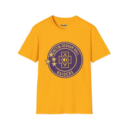 Cretin Derham-Hall Raiders Purple & Gold School Spirit T-Shirt