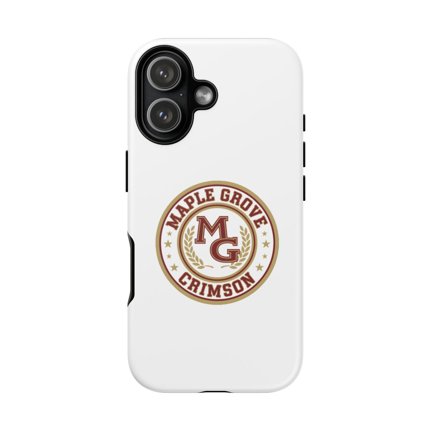 Maple Grove Crimson: Stylish Protective Mobile Phone Case