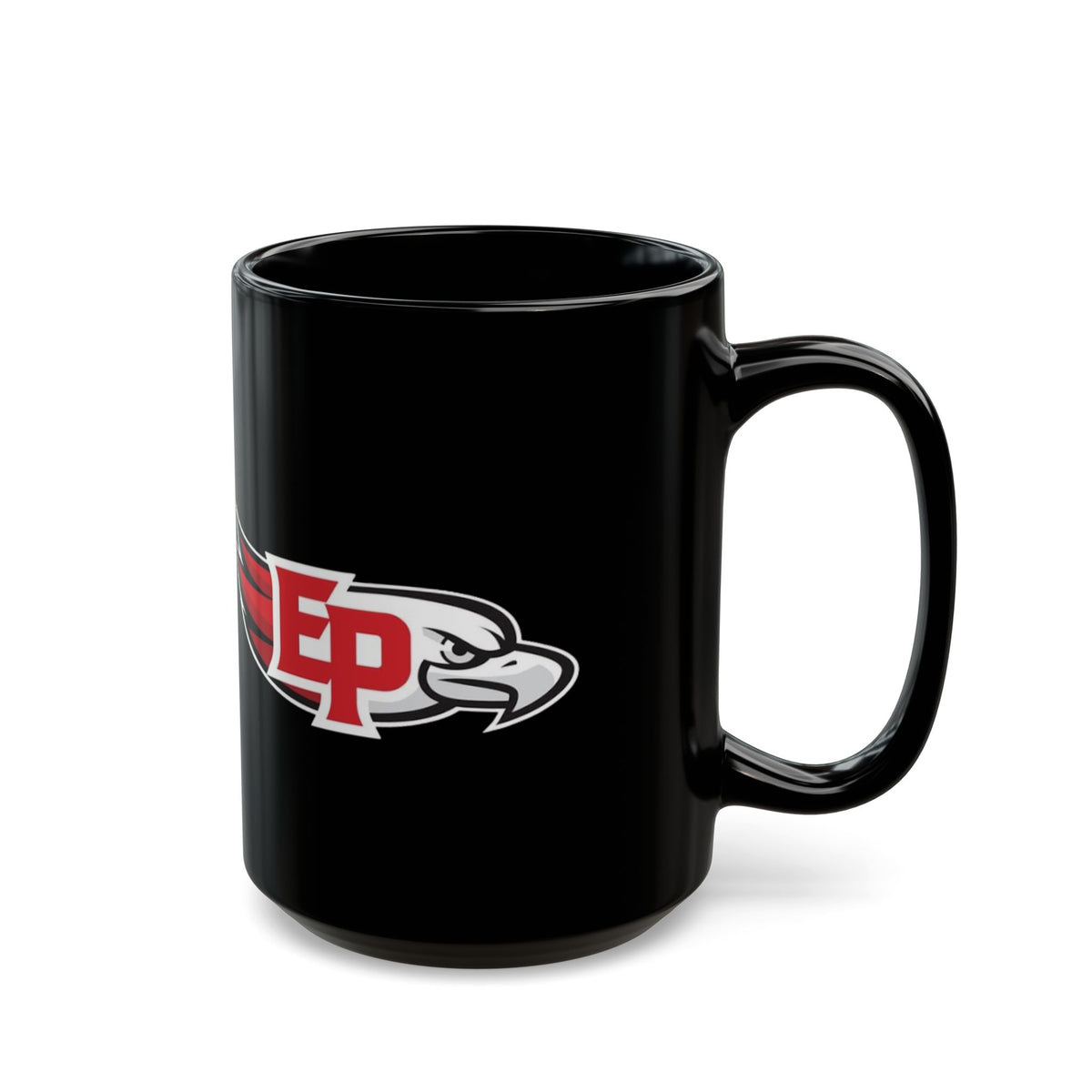 Eden Prairie Eagles Black Coffee Mug - 11oz or 15oz