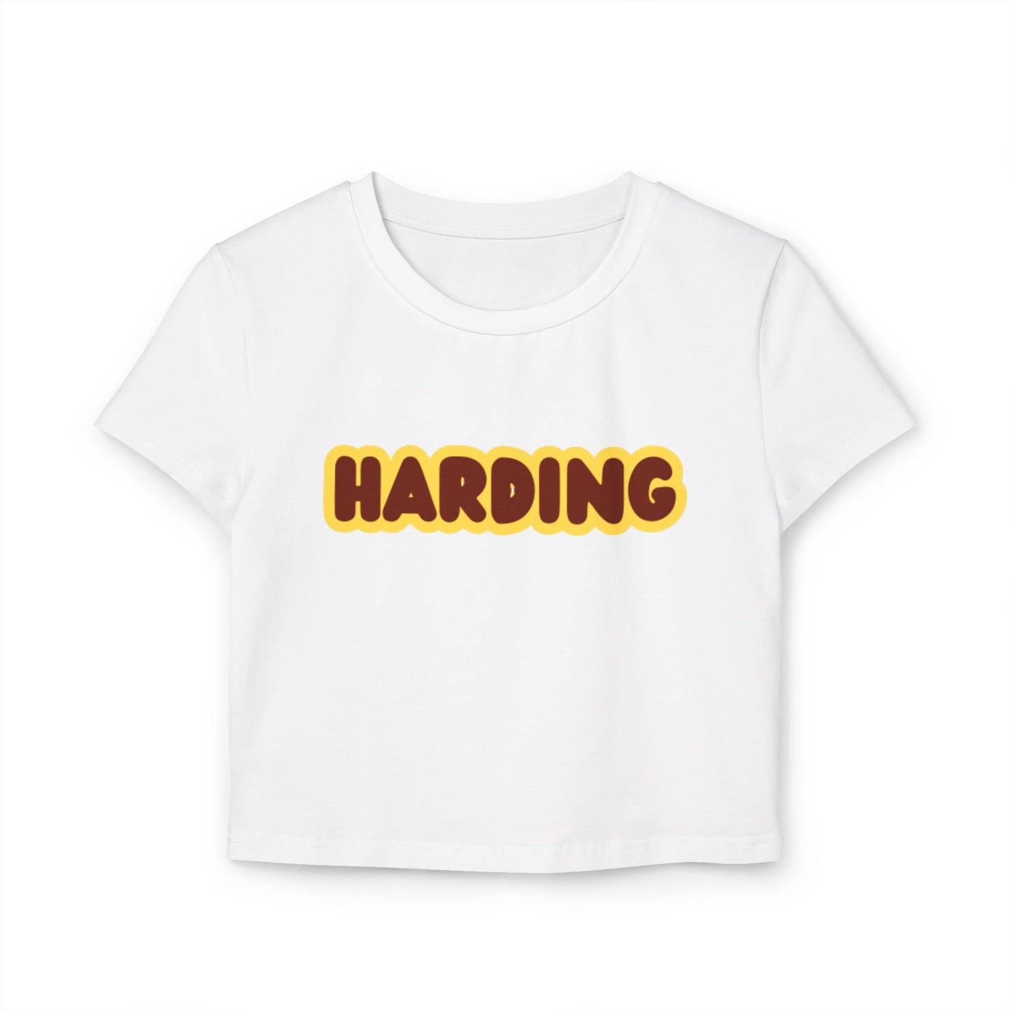 Saint Paul Harding Knights Women’s Baby Tee - Retro Graphic Top for Casual Vibes