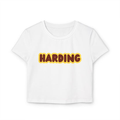 Saint Paul Harding Knights Women’s Baby Tee - Retro Graphic Top for Casual Vibes