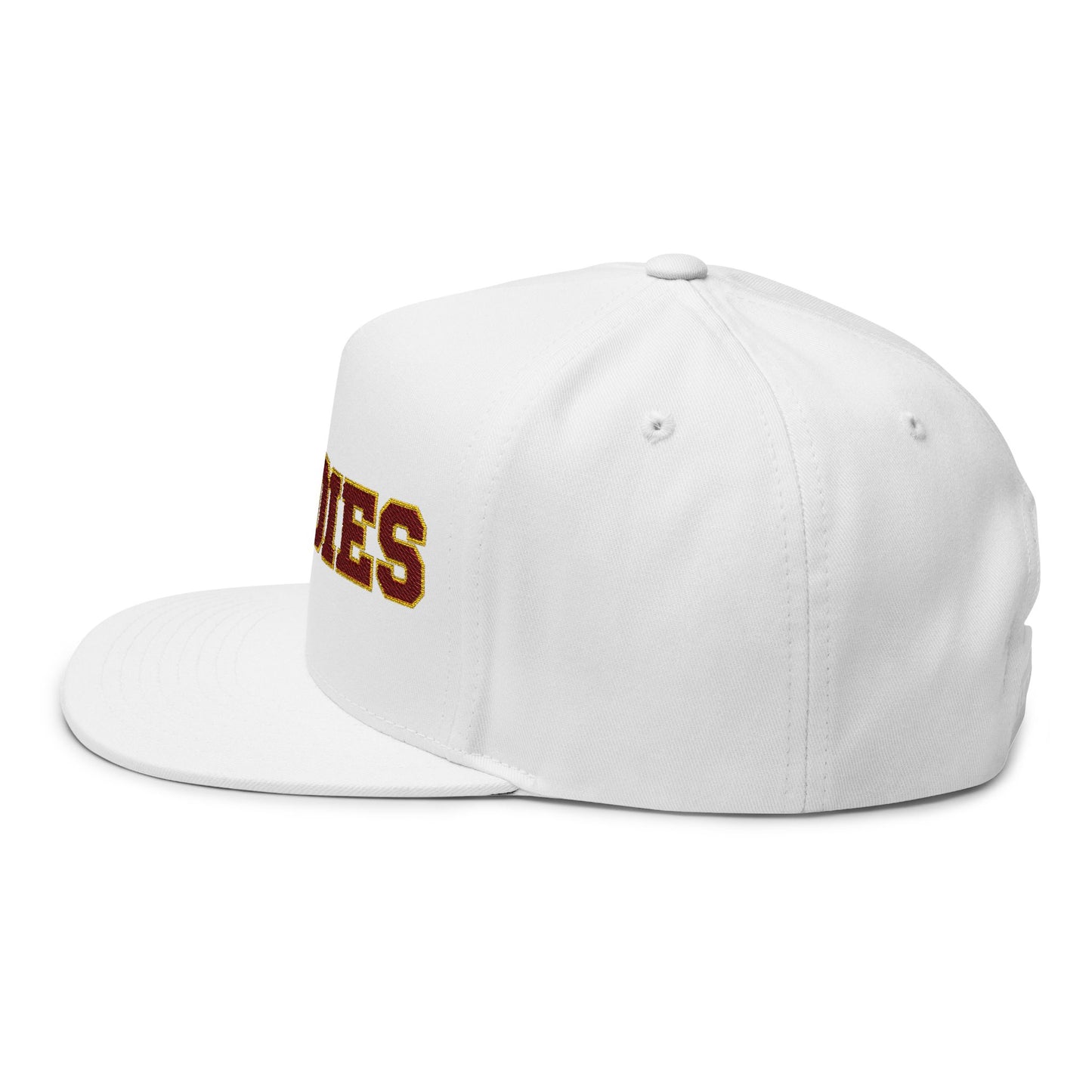 Minneapolis Roosevelt Teddies Embroidered Flat Bill Cap — School Spirit Snapback